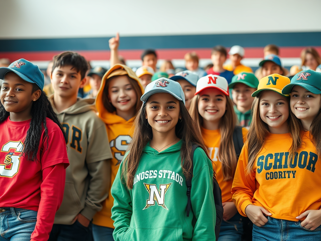 Custom School Spirit Wear Stores